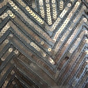 Adrianna Papell Sequin gown for wedding or prom